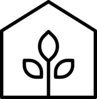 Home outline icon symbol vector image. Illustration of the house real estate graphic property design image