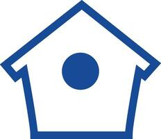 Home outline icon symbol vector image. Illustration of the house real estate graphic property design image