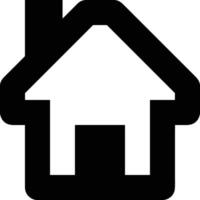 Home outline icon symbol vector image. Illustration of the house real estate graphic property design image