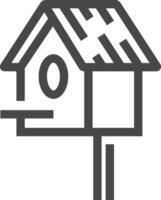 Home outline icon symbol vector image. Illustration of the house real estate graphic property design image