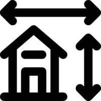 Home outline icon symbol vector image. Illustration of the house real estate graphic property design image