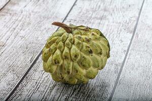 Fresh ripe sweet and juicy Custard Apple photo