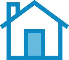 Home outline icon symbol vector image. Illustration of the house real estate graphic property design image