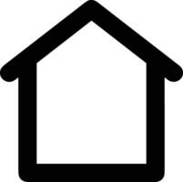 Home outline icon symbol vector image. Illustration of the house real estate graphic property design image