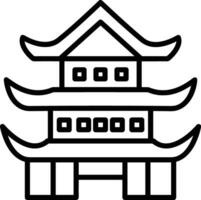 Home outline icon symbol vector image. Illustration of the house real estate graphic property design image