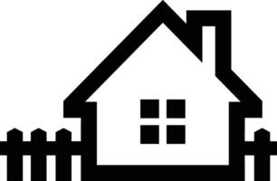 Home outline icon symbol vector image. Illustration of the house real estate graphic property design image