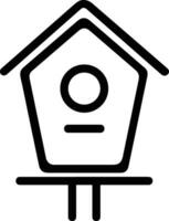 Home outline icon symbol vector image. Illustration of the house real estate graphic property design image