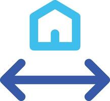 Home outline icon symbol vector image. Illustration of the house real estate graphic property design image