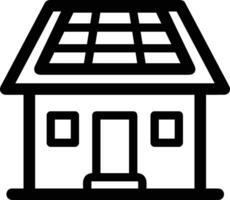 Home outline icon symbol vector image. Illustration of the house real estate graphic property design image