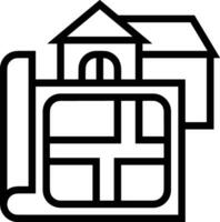 Home outline icon symbol vector image. Illustration of the house real estate graphic property design image