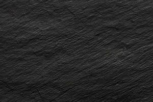 Dark black slate background or texture photo