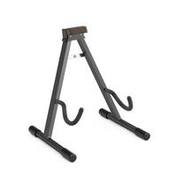 Black Modern Guitar Stand. 3d Rendering photo