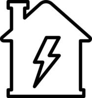 Home outline icon symbol vector image. Illustration of the house real estate graphic property design image