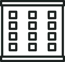 Home outline icon symbol vector image. Illustration of the house real estate graphic property design image