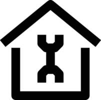 Home outline icon symbol vector image. Illustration of the house real estate graphic property design image