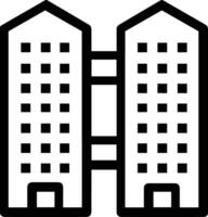 Home outline icon symbol vector image. Illustration of the house real estate graphic property design image