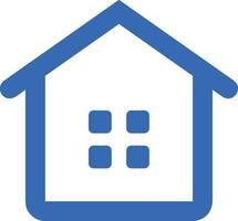 Home outline icon symbol vector image. Illustration of the house real estate graphic property design image