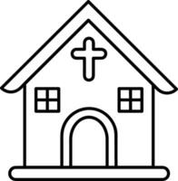 Home outline icon symbol vector image. Illustration of the house real estate graphic property design image