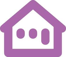 Home outline icon symbol vector image. Illustration of the house real estate graphic property design image