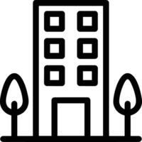 Home outline icon symbol vector image. Illustration of the house real estate graphic property design image