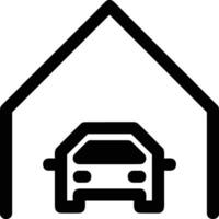 Home outline icon symbol vector image. Illustration of the house real estate graphic property design image