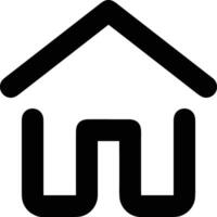 Home outline icon symbol vector image. Illustration of the house real estate graphic property design imagev