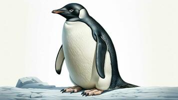 AI generated Adlie Penguin beautiful bird photo