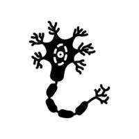 Neuron icon in vector. Logotype vector