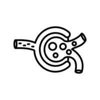Glomerulus icon in vector. Logotype vector