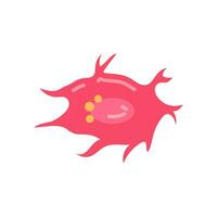 hueso célula icono en vector. logotipo vector