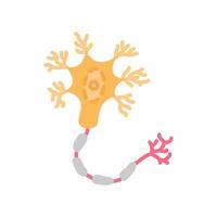 Neuron icon in vector. Logotype vector