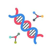 DNA icon in vector. Logotype vector