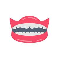 Teeth icon in vector. Logotype vector