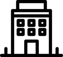 Home outline icon symbol vector image. Illustration of the house real estate graphic property design imagev