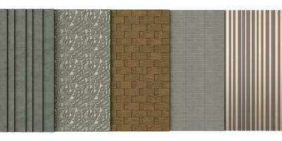 3d rendering of modern wall panel, High-quality 3d rendering photo