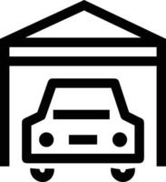 Home outline icon symbol vector image. Illustration of the house real estate graphic property design image