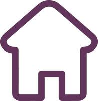 Home outline icon symbol vector image. Illustration of the house real estate graphic property design image