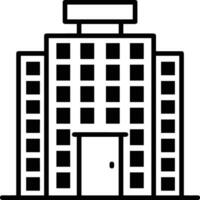 Home outline icon symbol vector image. Illustration of the house real estate graphic property design image
