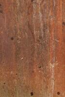 Scratched and rusted metal surface photo