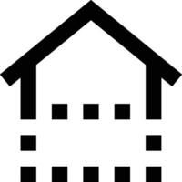 Home outline icon symbol vector image. Illustration of the house real estate graphic property design image