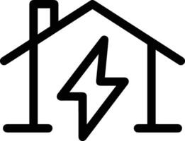 Home outline icon symbol vector image. Illustration of the house real estate graphic property design image