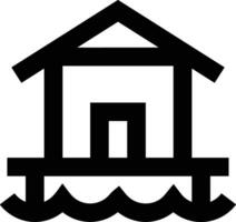 Home outline icon symbol vector image. Illustration of the house real estate graphic property design image