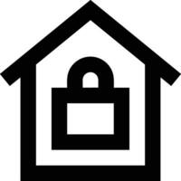 Home outline icon symbol vector image. Illustration of the house real estate graphic property design image