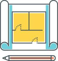 Home outline icon symbol vector image. Illustration of the house real estate graphic property design image