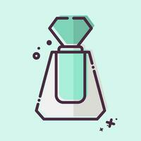 Icon Perfume. related to Cosmetic symbol. MBE style. simple design editable. simple illustration vector