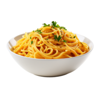 ai genererad spaghetti pasta mat png