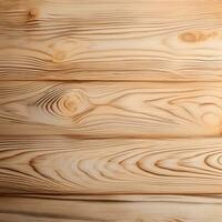 AI generated wood texture, light wood background photo