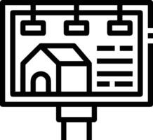 Home outline icon symbol vector image. Illustration of the house real estate graphic property design image