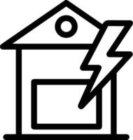 Home outline icon symbol vector image. Illustration of the house real estate graphic property design image
