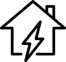 Home outline icon symbol vector image. Illustration of the house real estate graphic property design image